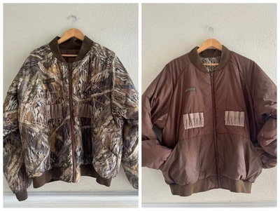 Vintage Columbia Mossy Oak Shadow Branch Camo Jacket 3XL Reversible Outdoors - Image 1 of 4