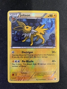 Jolteon 37/108 Black & White Dark Explorers Reverse Holo Pokemon TCG - LP+ - Picture 1 of 2