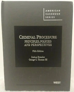 Criminal Procedure Principles, Policies and Perspectives Fifth 5th Edition WEST - Picture 1 of 5