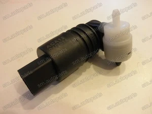 Twin Outlet Windscreen Washer Pump VW Bora Caddy Golf Lupo Passat Polo Touareg - Picture 1 of 2