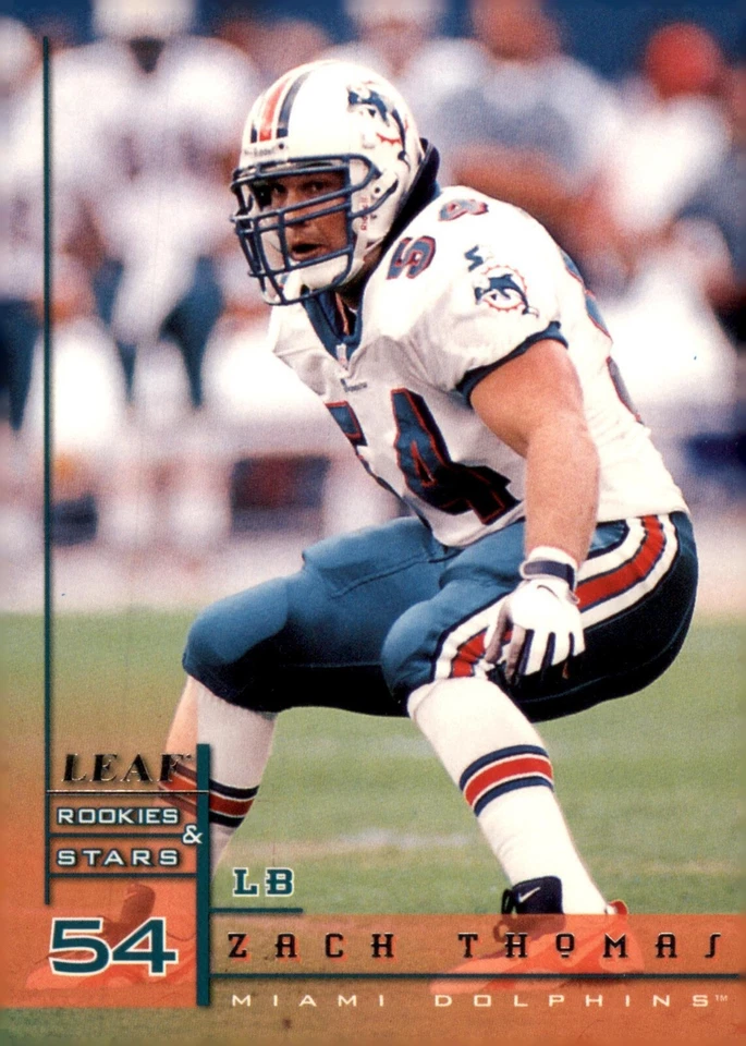 1998 Leaf Rookies and Stars Zach Thomas Card #13 - Image 1 of 1