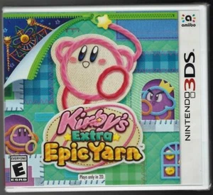 Hilo extra épico de Kirby 3DS (nuevo sellado de fábrica versión de EE. UU.) - Imagen 1 de 4