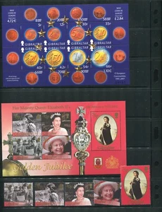 Gibraltar 895-923 Stamps From the Official 2002 Year Book MNH - Picture 1 of 6