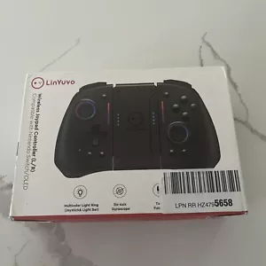LinYuvo KS42 Wireless Joypad for Switch/Lite/OLED 8 RGB Colors Turbo & Vibration - Picture 1 of 5