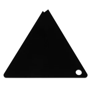 1PC Snowboard Wax Scraper Acrylic Triangle Wax Scraper Wax Scraper for Snowboard - Picture 1 of 12