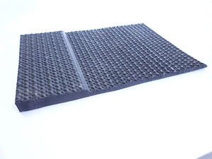 Soling for Ladies with heel for shoes or sandals MYO or resole Black A4 piece - Picture 1 of 3