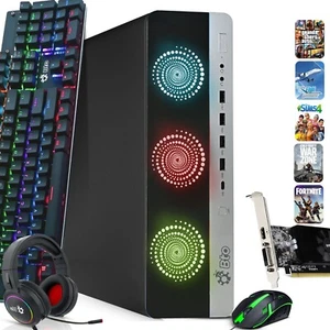 HP RGB 800 G3 Desktop Gaming PC Intel i5-6500 64GB 2TB SSD HDD NVIDIA GTX Win 11 - Bild 1 von 10