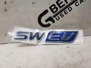 Genuine Saic MG5 2020-2024 Rear SW EV Tailgate Boot Chrome Badge Emblem 10896035 - Picture 1 of 7