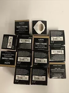 Lotto di 13,NYX Professional Makeup Dome & Frame Pomata per sopracciglia colorata TFBP01 bionda - Foto 1 di 7