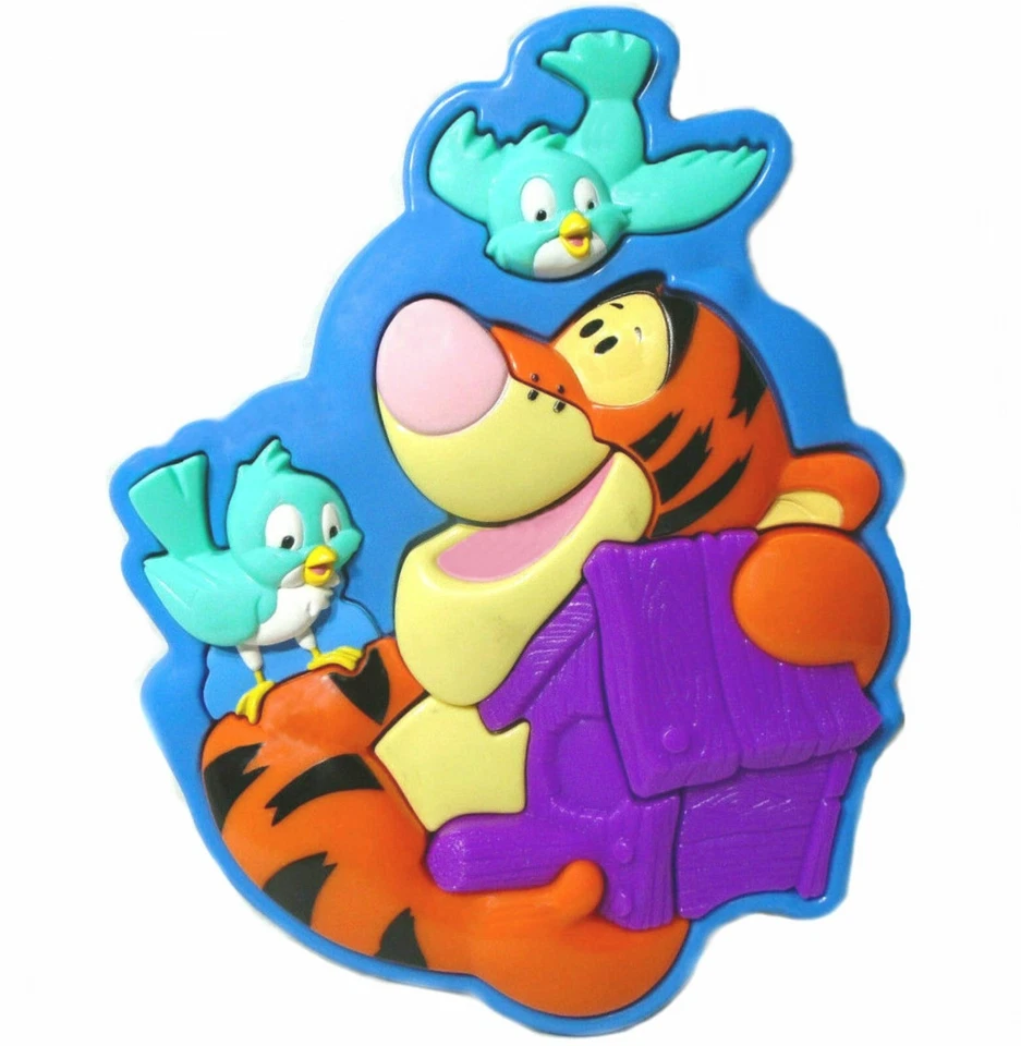  Disney's Winnie the Pooh Tiggers Bird House Hard Plastic 3-D Puzzle 18 M & up - Image 1 of 1