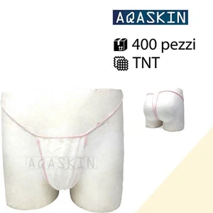 400 pz Tanga slip monouso donna perizoma TNT massaggio depilazione estetista - Foto 1 di 5