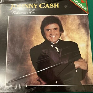 Johnny Cash Believe In Him 1986 NEW SEALED UK Vinyl Lp Album Freepost - Picture 1 of 3