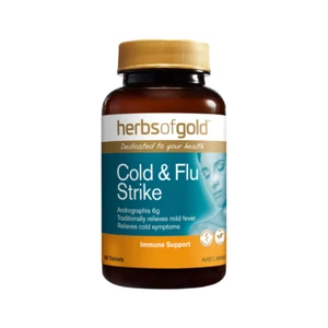Herbs of Gold Cold & Flu Strike 60t - Picture 1 of 1