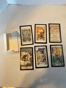 Das erste Pentakel von Xenya Karte 5 Karten Set Vintage 1994 245/5000 - Bild 1 von 2