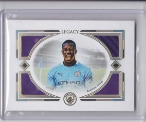 2021 Futera Unique Live Man City Legacy Memorablia #10 Benjamin Mendy 15/15 - Picture 1 of 2