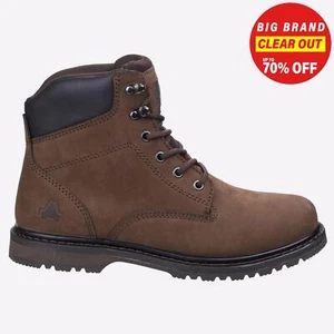 Amblers Millport Mens WATERPROOF Casual Dress Fashion Ankle Boots Brown - Picture 1 of 4
