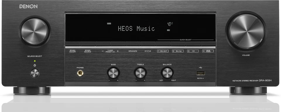 Denon DRA-900H 2.1 Channel 8K Stereo AV Receiver with HEOS Built-In