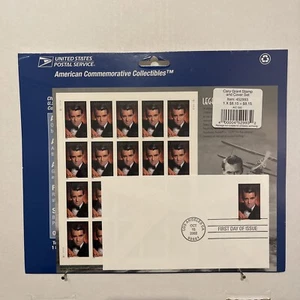 Cary Grant Stamp and Cover Set $.37 Stamp Sheet - New Sealed - Picture 1 of 2