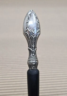 Vintage Walking Stick Cane Silver 800 - Image 1 of 4