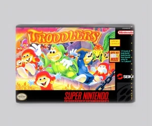 TRODDLERS / SNES - 2"x3" FRIDGE MAGNET (super nintendo - Picture 1 of 3