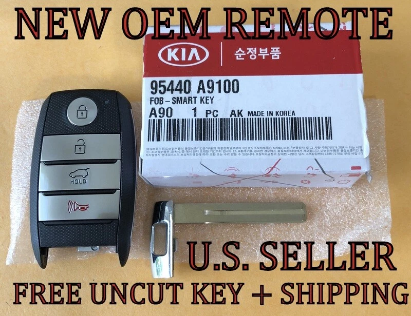 NEW OEM 15 16 17 18 KIA SEDONA SMART KEYLESS PROXIMITY REMOTE FOB 95440-A9100 - Image 1 of 2