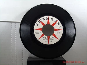 BIG JAY MCNEELY AND BAND -(45)- WITHOUT A LOVE / THE SQUAT - SWINGIN' 673 - 1962 - Picture 1 of 2