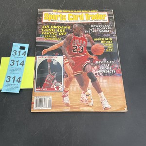 Michael Jordan - Sports Card Trader Magazine (Nov 1990, Vol. 1 No. 7)