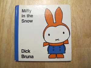 Miffy in the Snow by Dick Bruna (1984 hardcover) - Picture 1 of 3