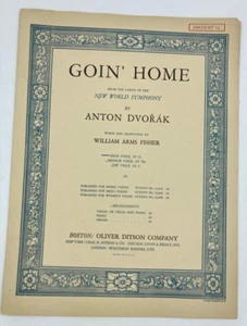 Quality speaks for itself - Antique Sheet Music 1922 Goin' Home by Anton Dvorak - Picture 1 of 7