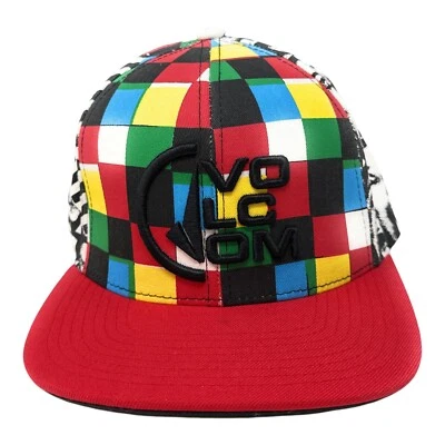 Volcom Retro Graphic Logo Hat Embroidered Ball Cap Adjustable Casual Streetwear - Image 1 of 4