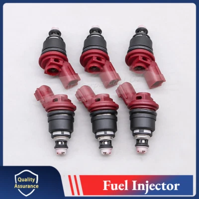 Juego (6) Inyectores de Combustible para Infiniti Nissan Altima Máxima Sentra 1992-99 Foto 1 de 4