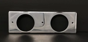 1946 1947 1948 PYLMOUTH 2 HOLE 3 3/8" DASH INSERT BILLET ALUMINUM POLISHED - Picture 1 of 3