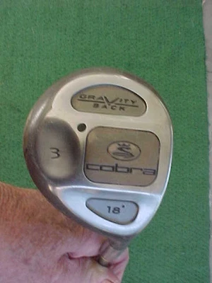 Ladies Cobra Titanium 18* #3 Wood Gravity Back Ladies Flex Graphite Shaft -RH - Image 1 of 4