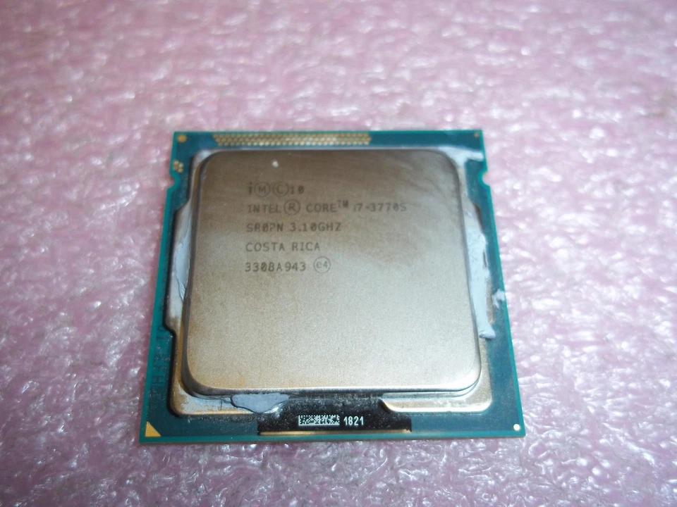 Intel Core i7-3770S SR0PN 3.10GHz 8MB Quad Core LGA 1155 Processor CPU - Image 1 of 1