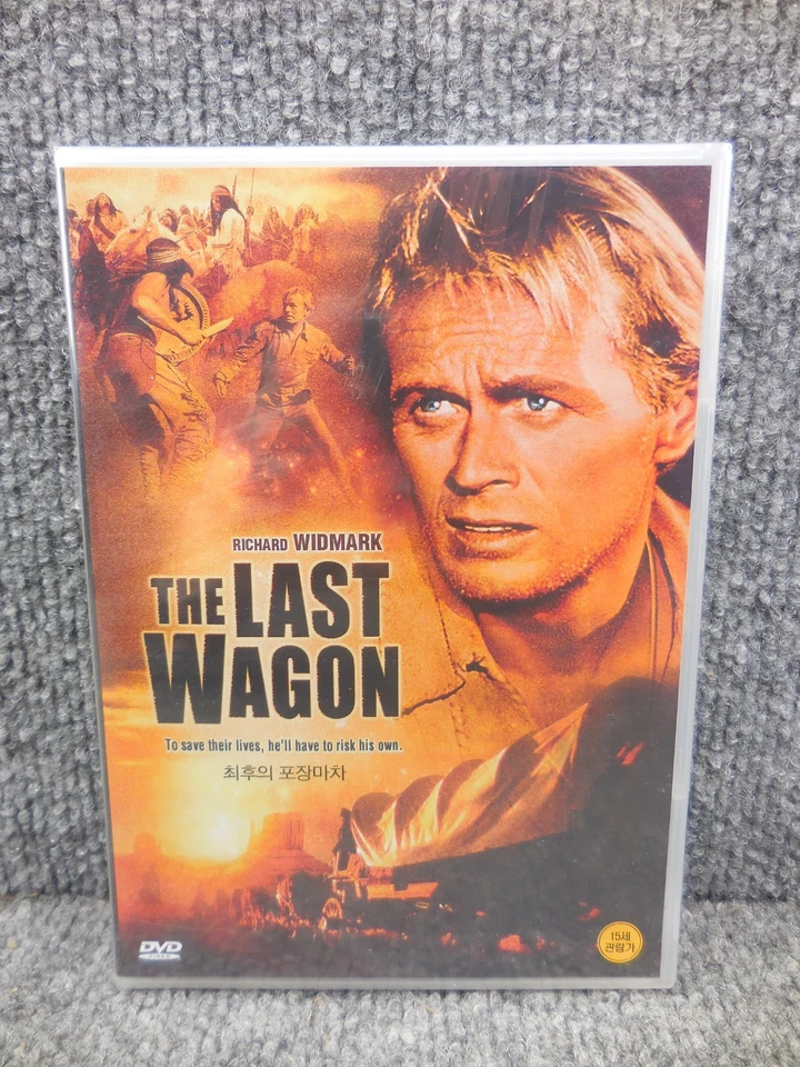 New Sealed The Last Wagon DVD 1956 Richard Widmark Korean Edition - Image 1 of 2
