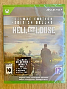 Hell Let Loose Deluxe Edition XBox Series X US Version Brandneu Versiegelt Schneller Versand - Bild 1 von 5