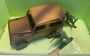 BRITAINS TASK FORCE DESERT STORM LAND ROVER & FIGUREN #7609 (1993) - Bild 1 von 6