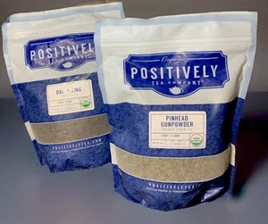 Té suelto Positively Tea Company, Darjeeling té negro y pólvora cabeza de alfiler - Imagen 1 de 9
