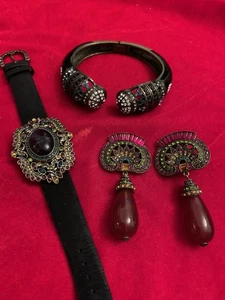 Lotto riparazione gioielli Heidi daus - bracciale, orologio e orecchini VEDI NOTA - Foto 1 di 8