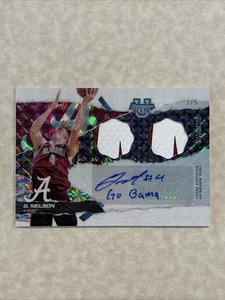2024-25 Bowman U Best Grant Nelson Dual Patch Auto 4/5 - Jersey 1:1 -inscription - Picture 1 of 2