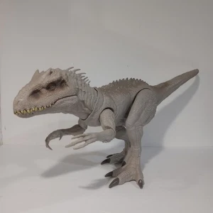 Jurassic World Camp Cretaceous Super Colossal Indominus Rex 2020 Used Works 24in - Picture 1 of 14