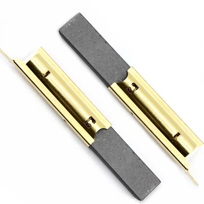 2X Balais De Charbon Pour Moteurs CESET À Rotation Droite Comme MCA52/64-148 - Photo 1/4