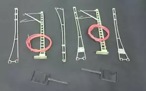 Märklin H0 7505 K set di linee superiori per binari a K nuovo & IMBALLO ORIGINALE - Foto 1 di 3