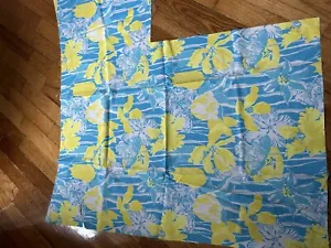 Rare Lily Pulitzer ZUZEK Key west Hand Print Vintage Quilt Fabric Remnant Scrap - Picture 1 of 6