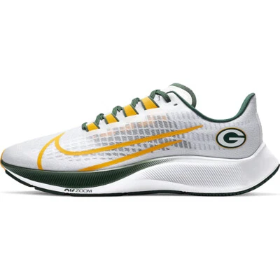 Green Bay Packers Nike Zoom Pegasus 37 Zapatos de Entrenamiento para Correr para Hombres NFL GB Nuevos Foto 1 de 4