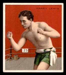 1910 T218 Champions Boxen #86 Harry Lewis (Boxer) sehr guter Zustand *e5 - Bild 1 von 2