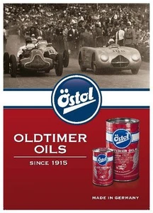 Olio motore d'epoca Östol Alfa Spider Giulia GTV olio SAE 20W-50 1 litro scatola di latta - Foto 1 di 4