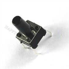 Equipement électrique, d'essai 100 pieces 6 x 6 x 9 mm Commutateur a bouton tactile tactile 4 broches DIP Q5I4 Équipements professionnels