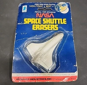 "Borrador de juguete vintage del transbordador espacial de la NASA de 3"" Diener Industries sellado como nuevo #9585" - Imagen 1 de 1