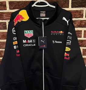 NEW!! Official PUMA x RED BULL Racing Team F1 Softshell JACKET Mens 3XL Crew NWT - Picture 1 of 6